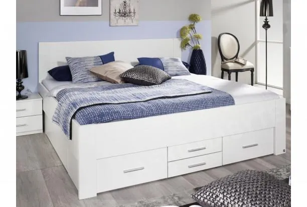 Postel Isotta 160x200 cm, bílá