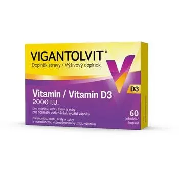 Vigantolvit D3 2000 I.U. 60 tobolek