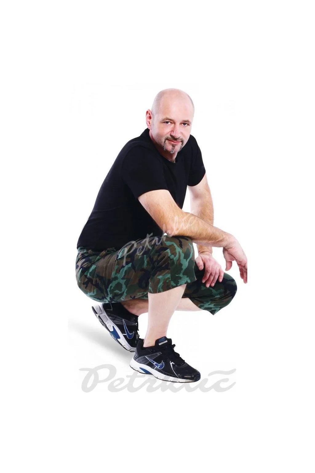 Maskáčové 3/4 kalhoty