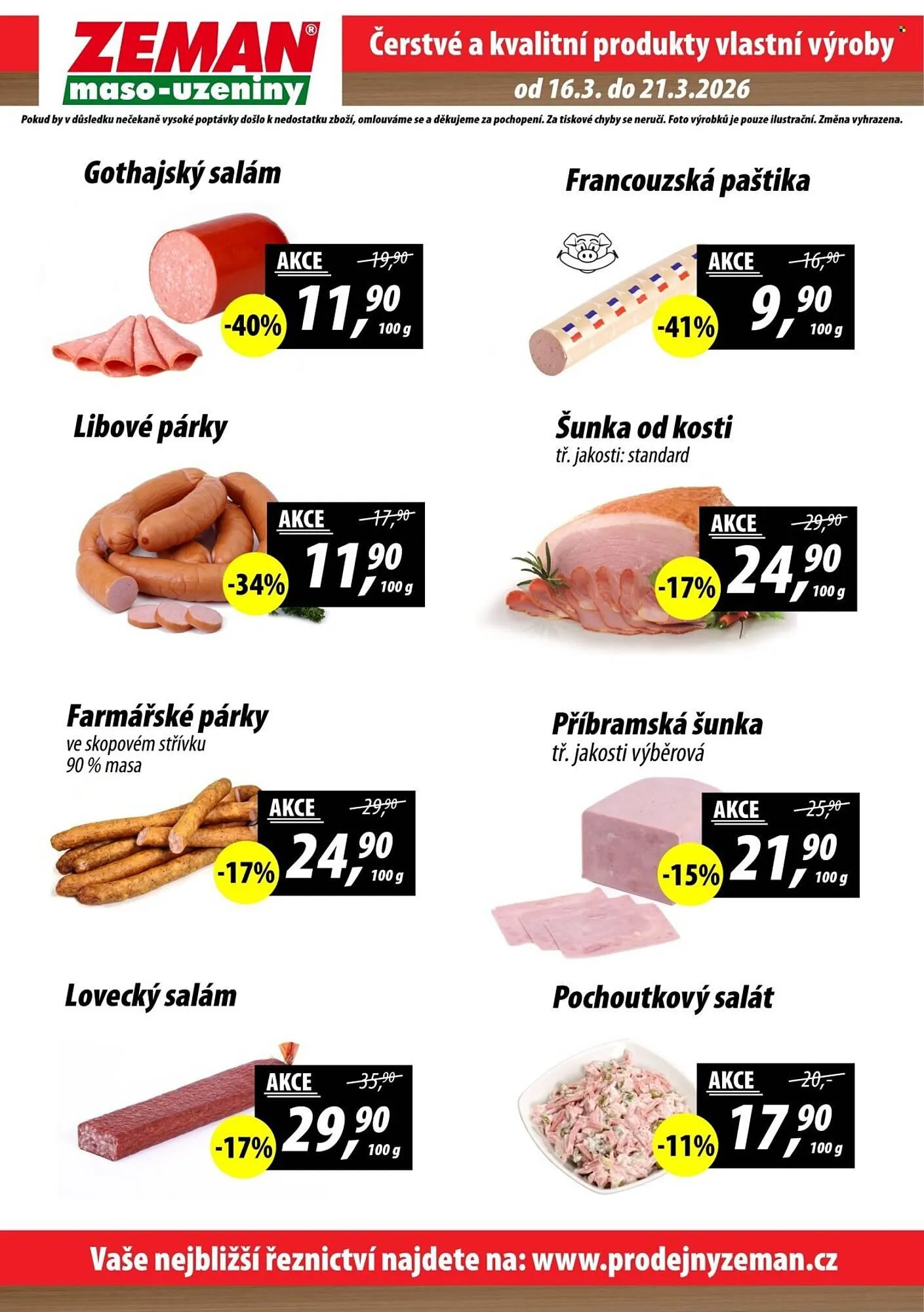 ZEMAN leták - 16. března 21. března 2026 - Page 2