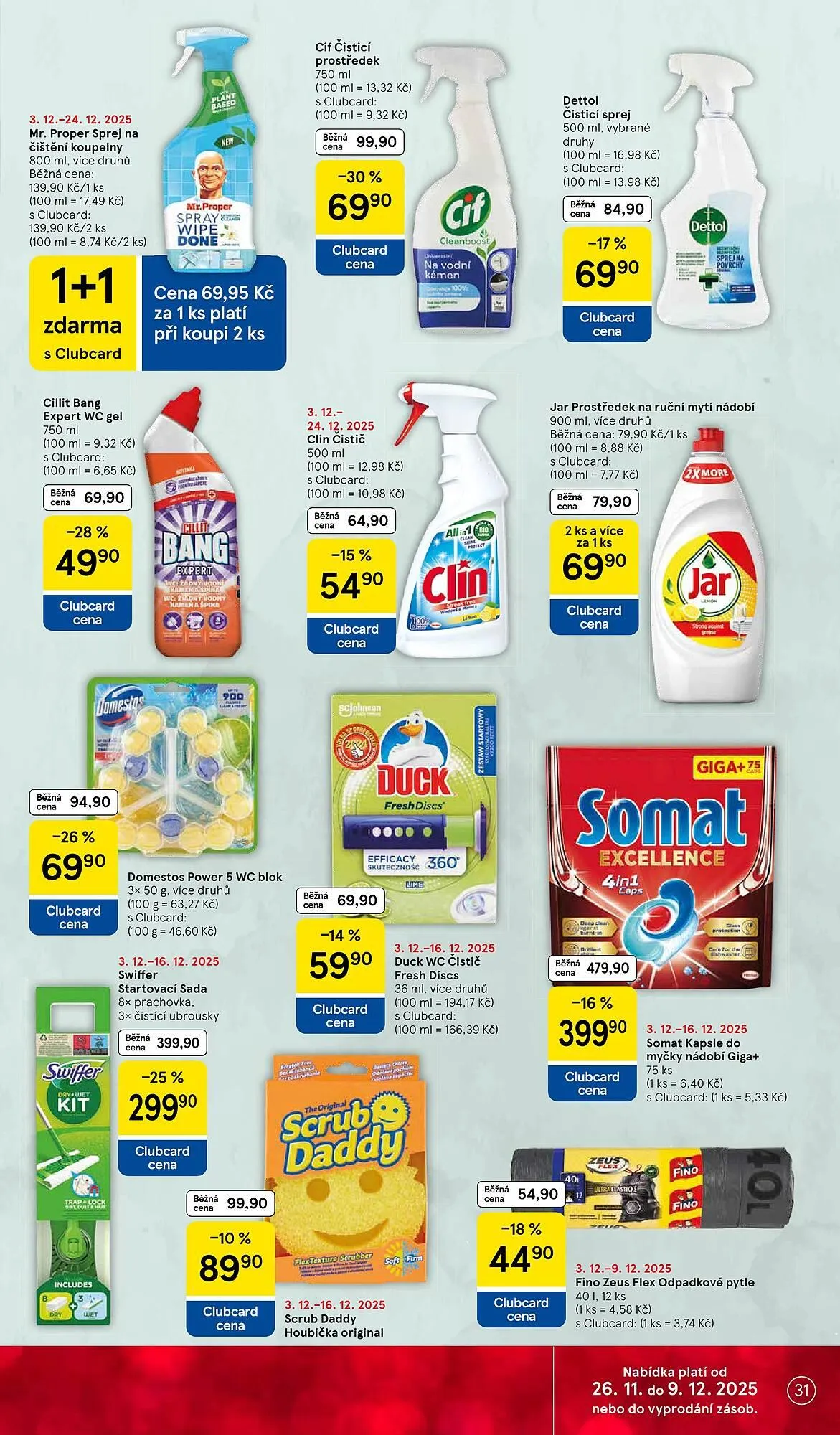 Tesco leták - 3. prosince 9. prosince 2025 - Page 31