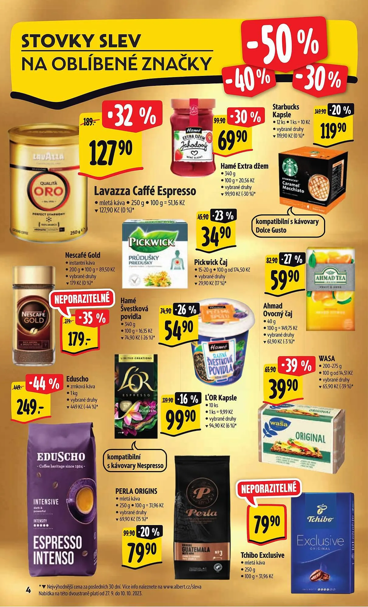 Albert Hypermarket leták - 27. září 3. října 2023 - Page 4