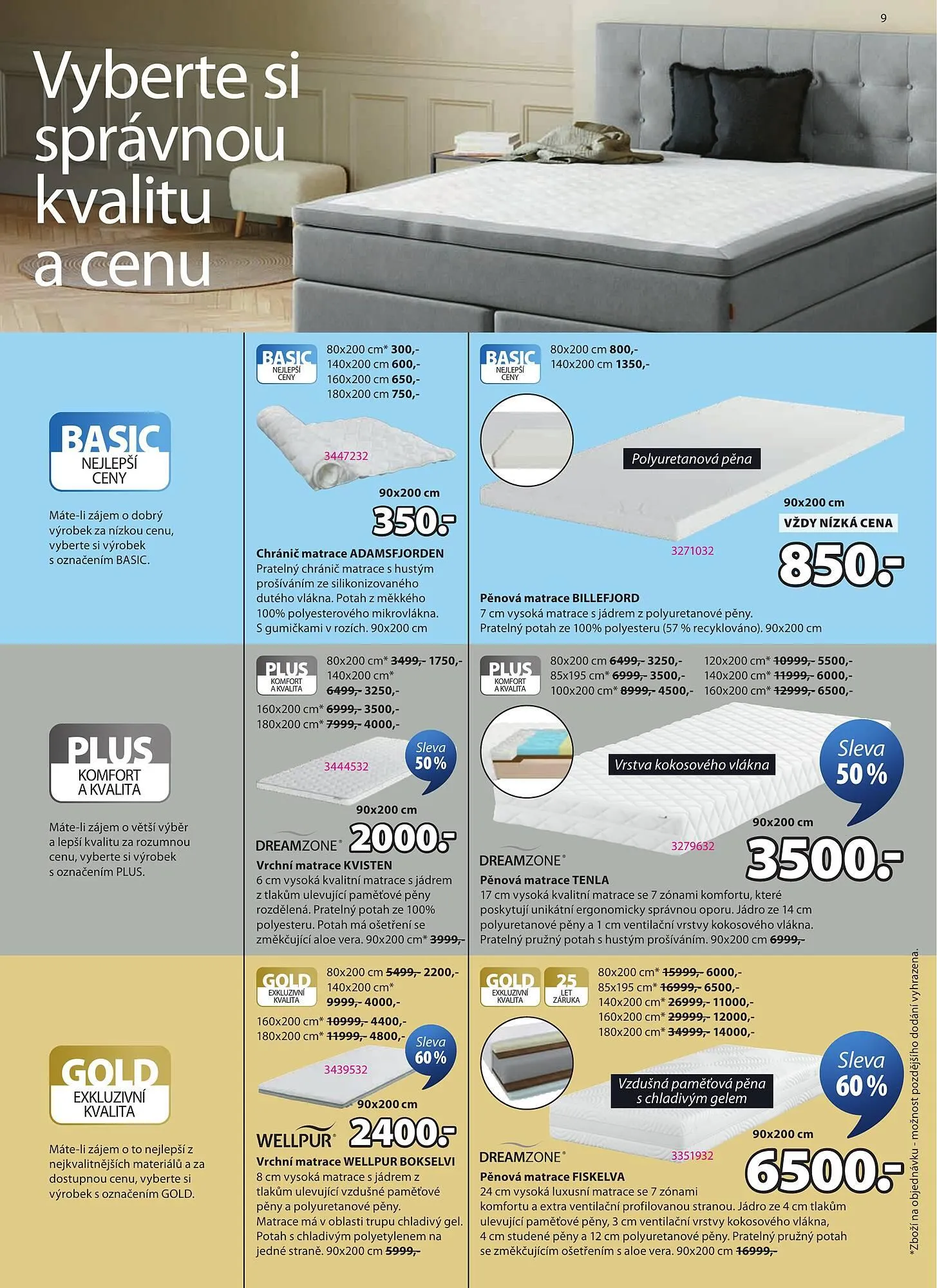 JYSK leták - 22. dubna 26. dubna 2026 - Page 9