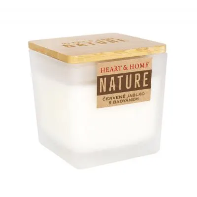 Velká svíčka - Červené jablko a badyán