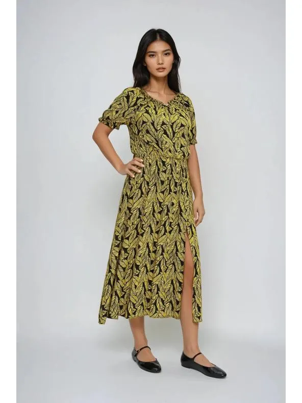 Dámské šaty Moodo - žluté