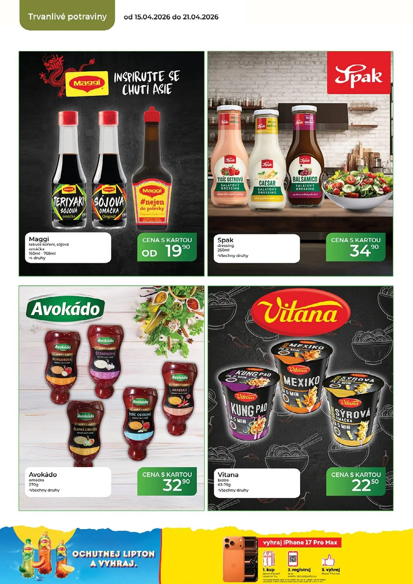 Tamda Foods leták - 15. dubna 21. dubna 2026 - Page 42