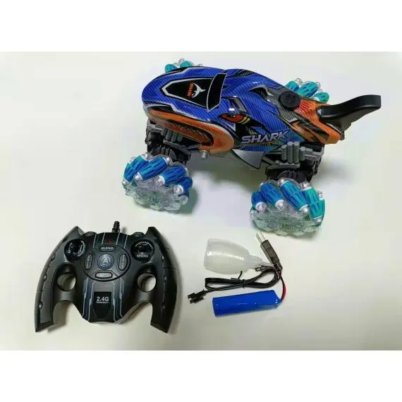 RC auto žralok modré