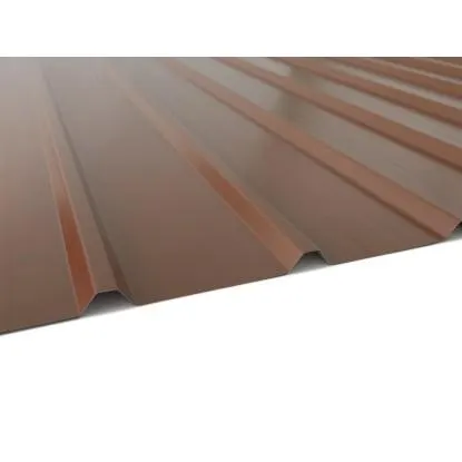Covernit Trapézový plech T12 RAL 8017 hnědá 2000 x 910 mm