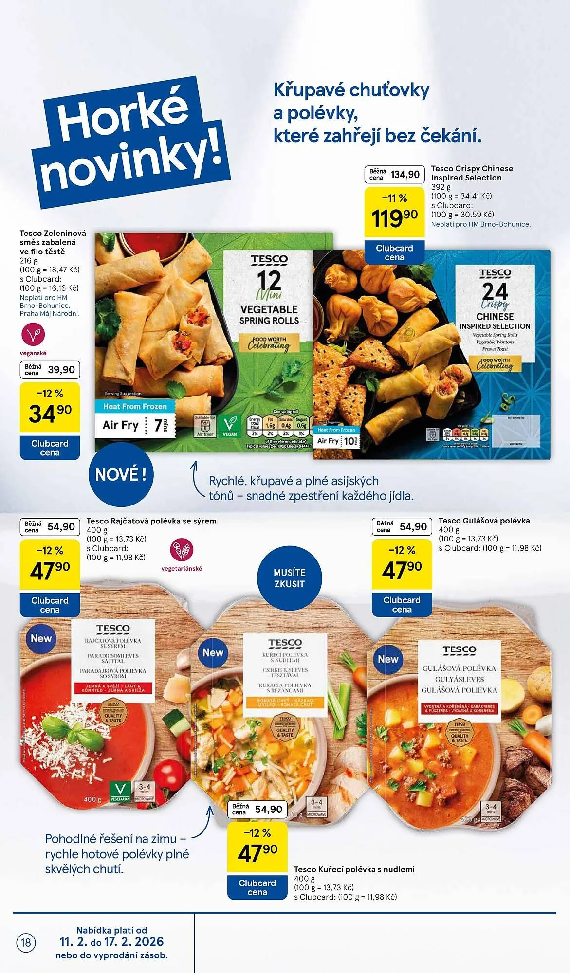 Tesco leták - 11. února 17. února 2026 - Page 18