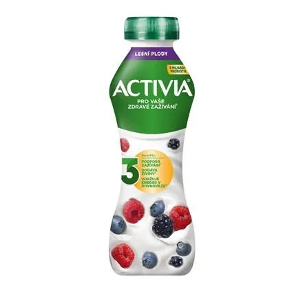 ACTIVIA Nápoj lesní plody chlaz. 8 x 280 g