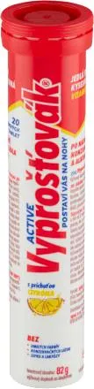 Vyprošťovák Active šumivé tablety Citron, 20 ks