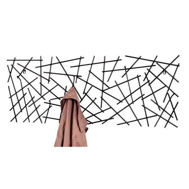 Nástěnný věšák MIKASA 3 černá