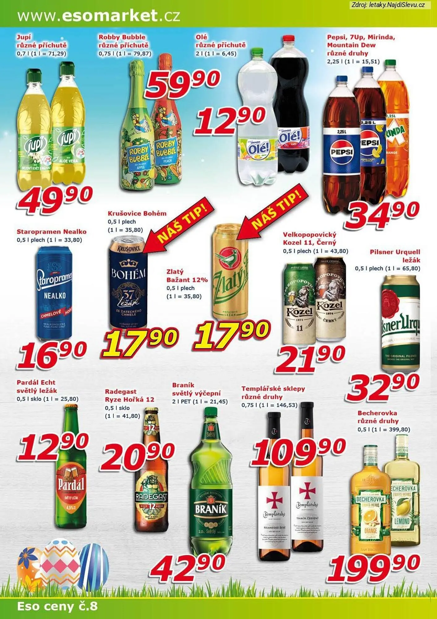 ESO MARKET leták - 1. dubna 7. dubna 2026 - Page 8