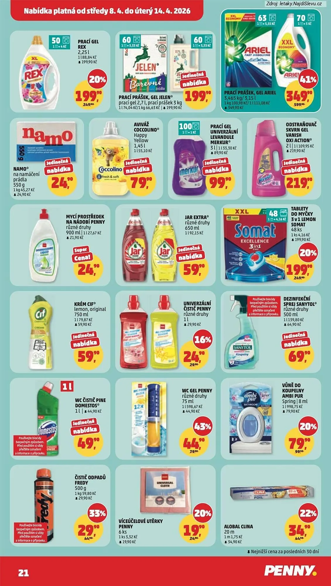 Penny Market leták - 8. dubna 14. dubna 2026 - Page 21