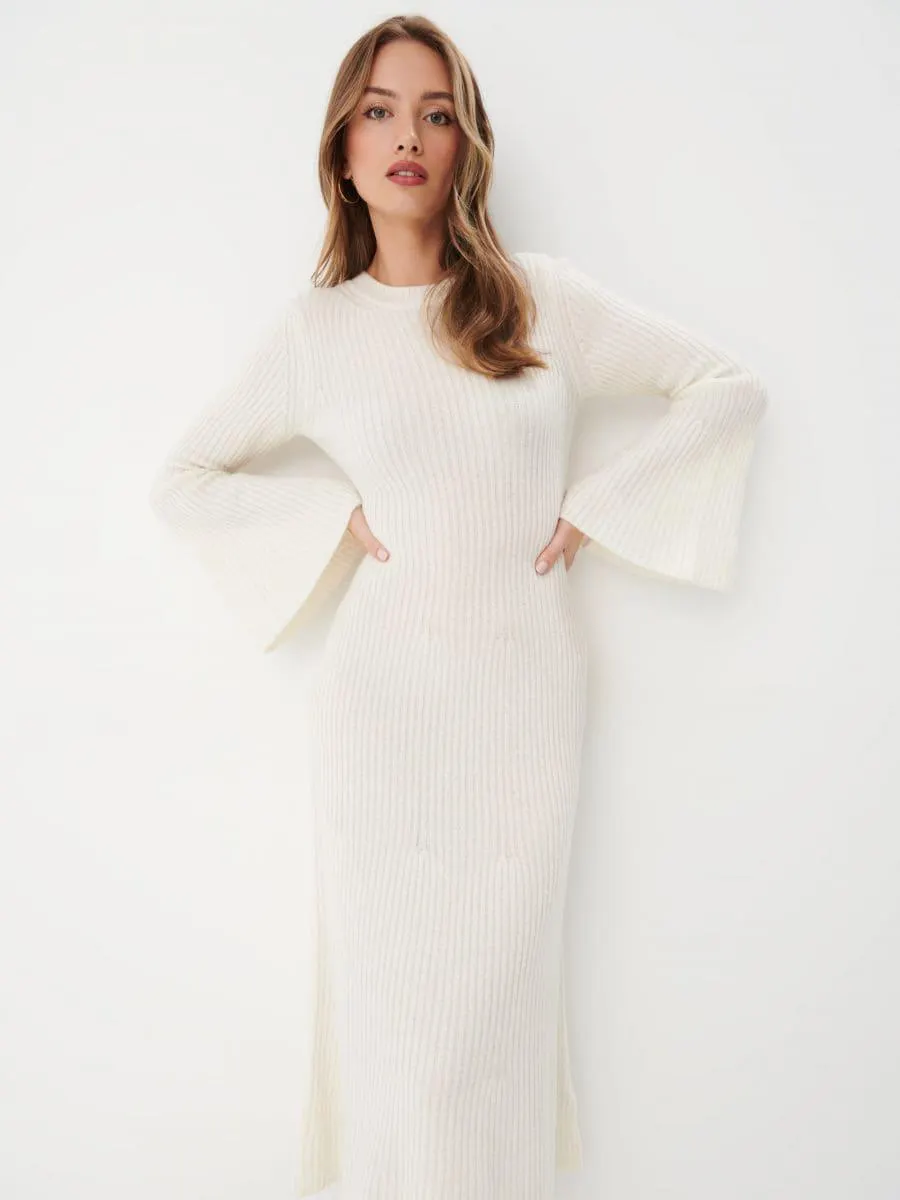 Rochie midi tip pulover