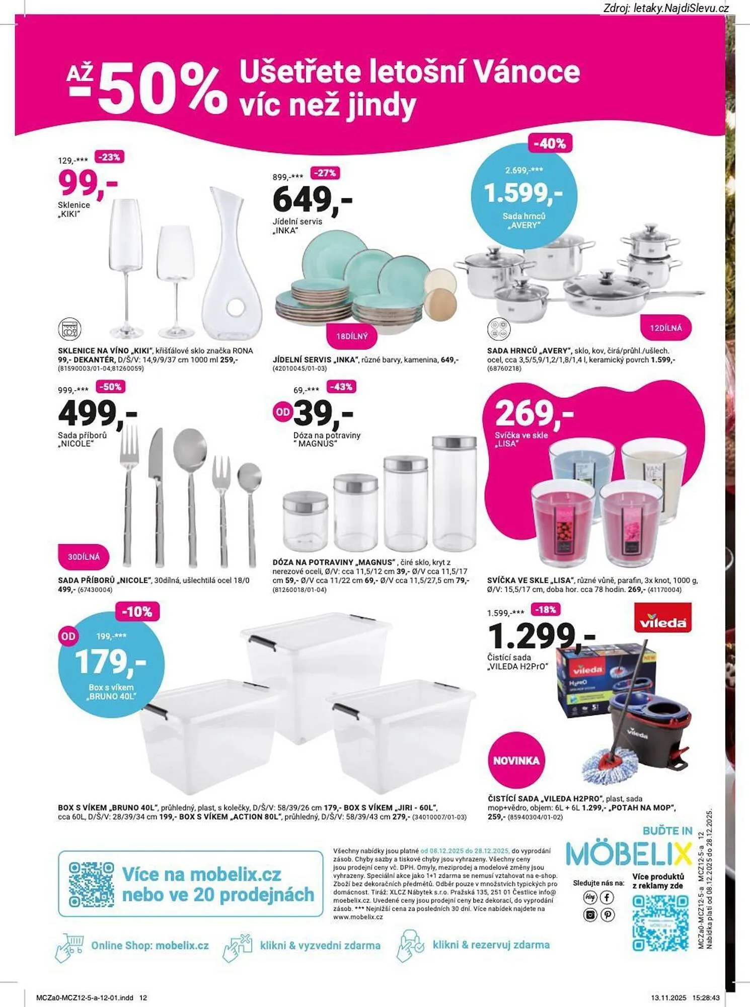 Möbelix leták - 8. prosince 28. prosince 2025 - Page 12