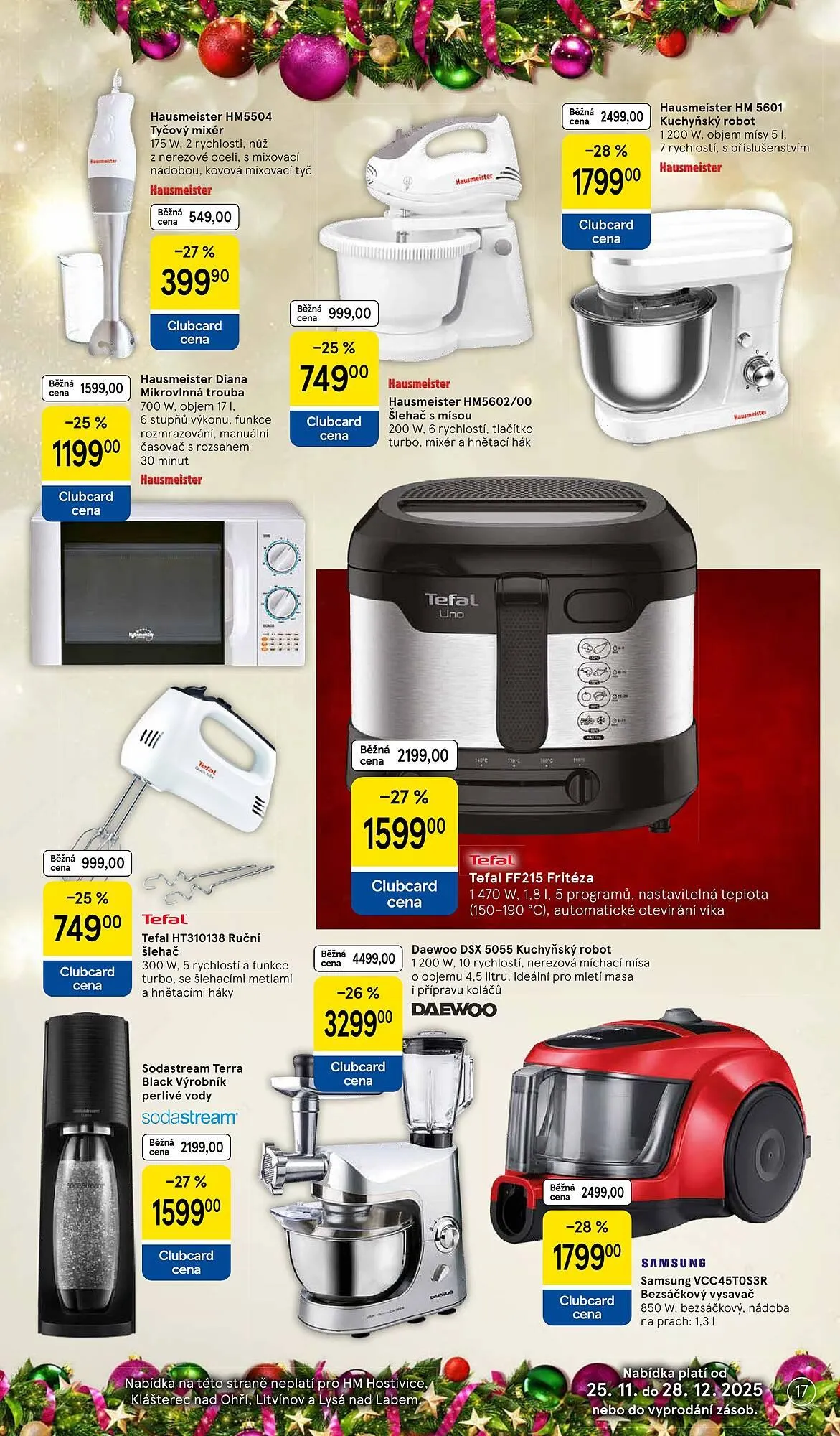 Tesco leták - 25. listopadu 24. prosince 2025 - Page 17