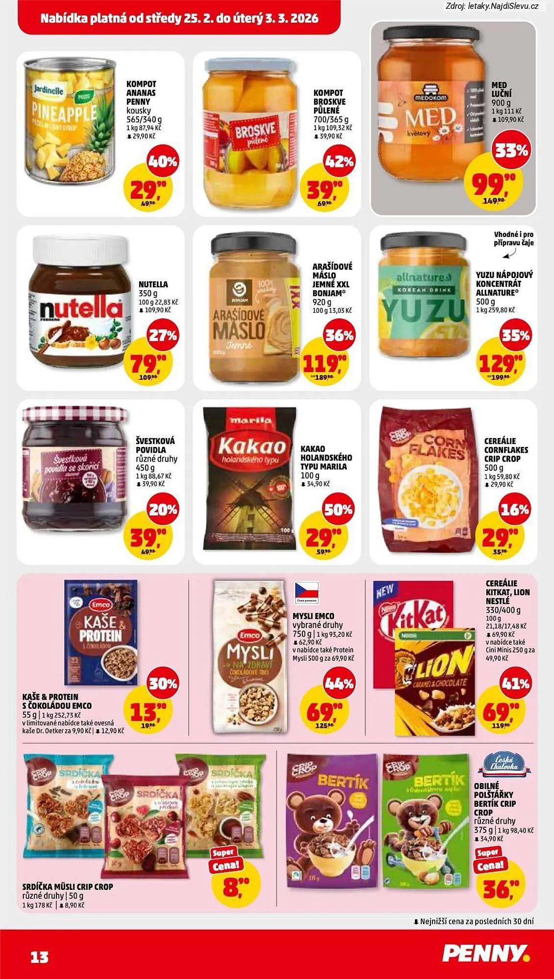 Penny Market leták - 25. února 3. března 2026 - Page 13