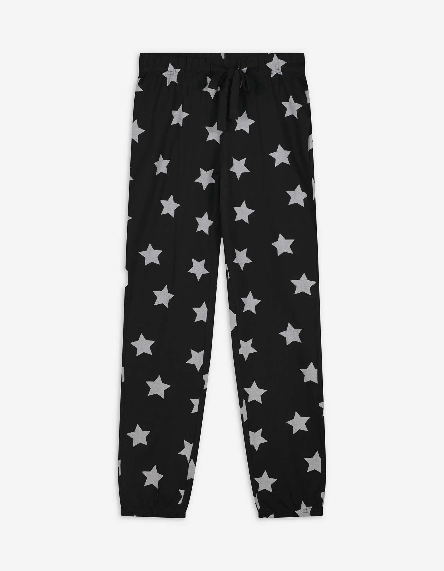 Pyžamové kalhoty - Vzor po celé ploše - cerná