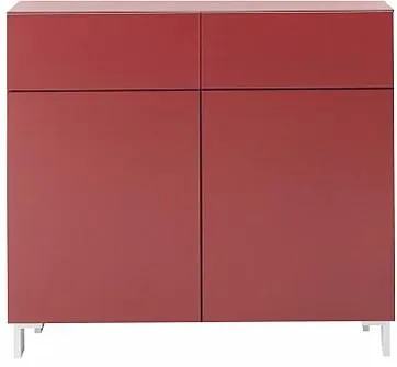 Komoda K2 2dv2z red matná
