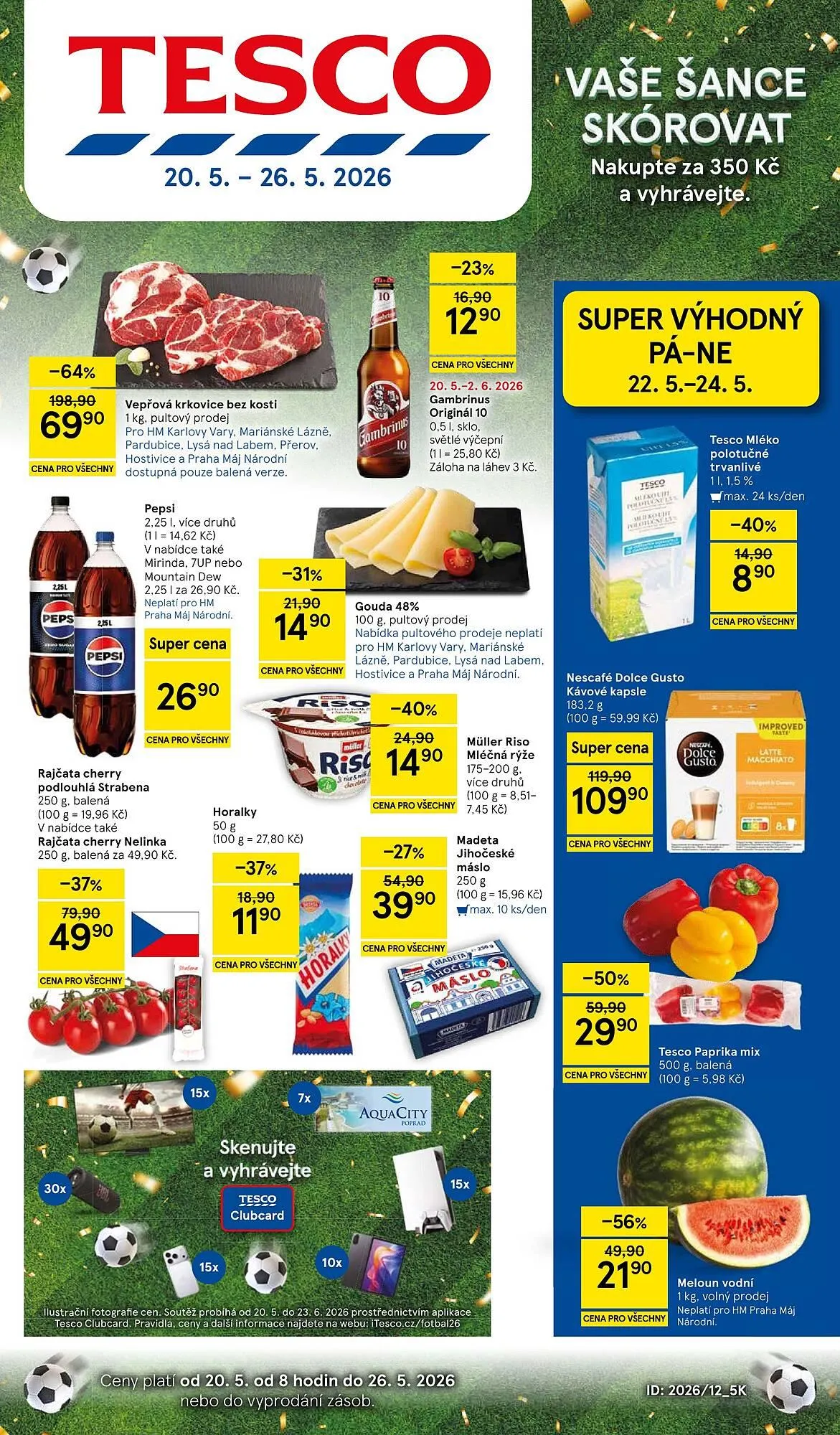 Tesco leták - 1