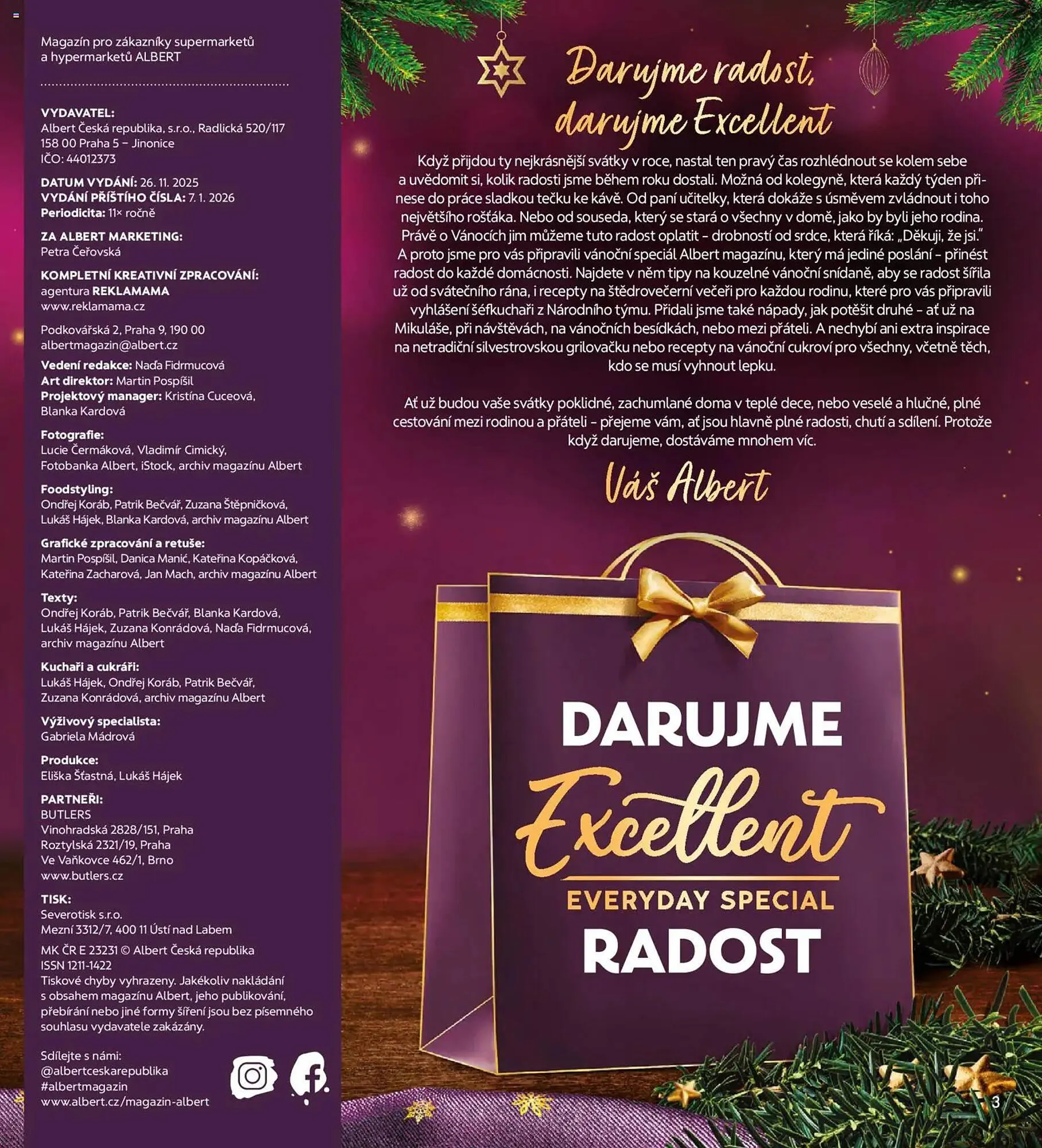 Albert leták - 1. prosince 31. prosince 2025 - Page 3
