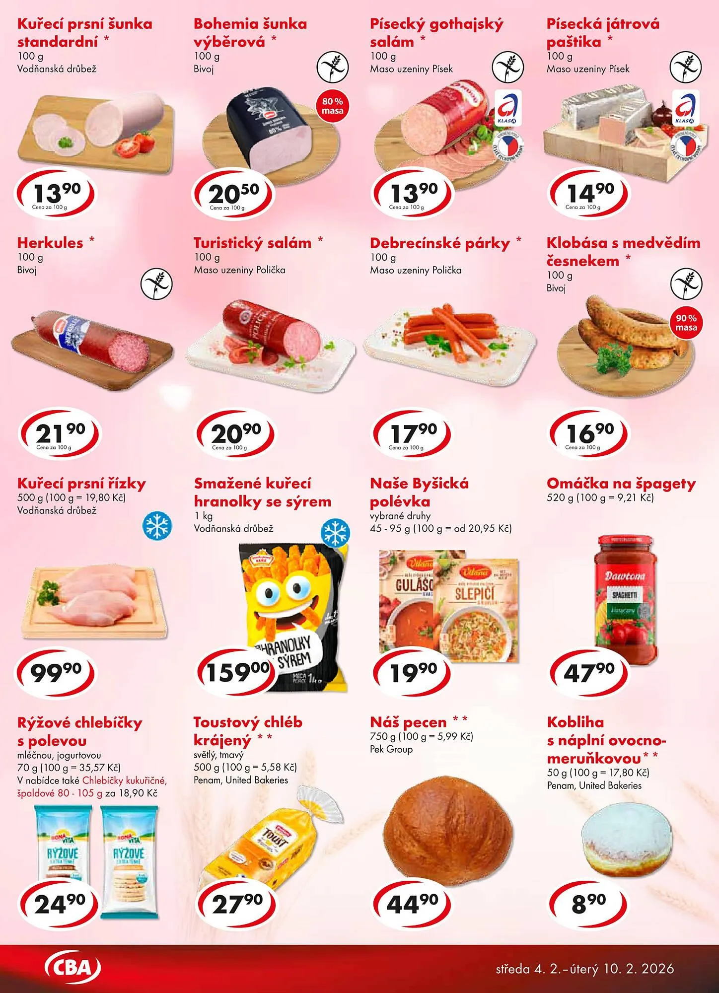 CBA leták - 4. února 10. února 2026 - Page 3