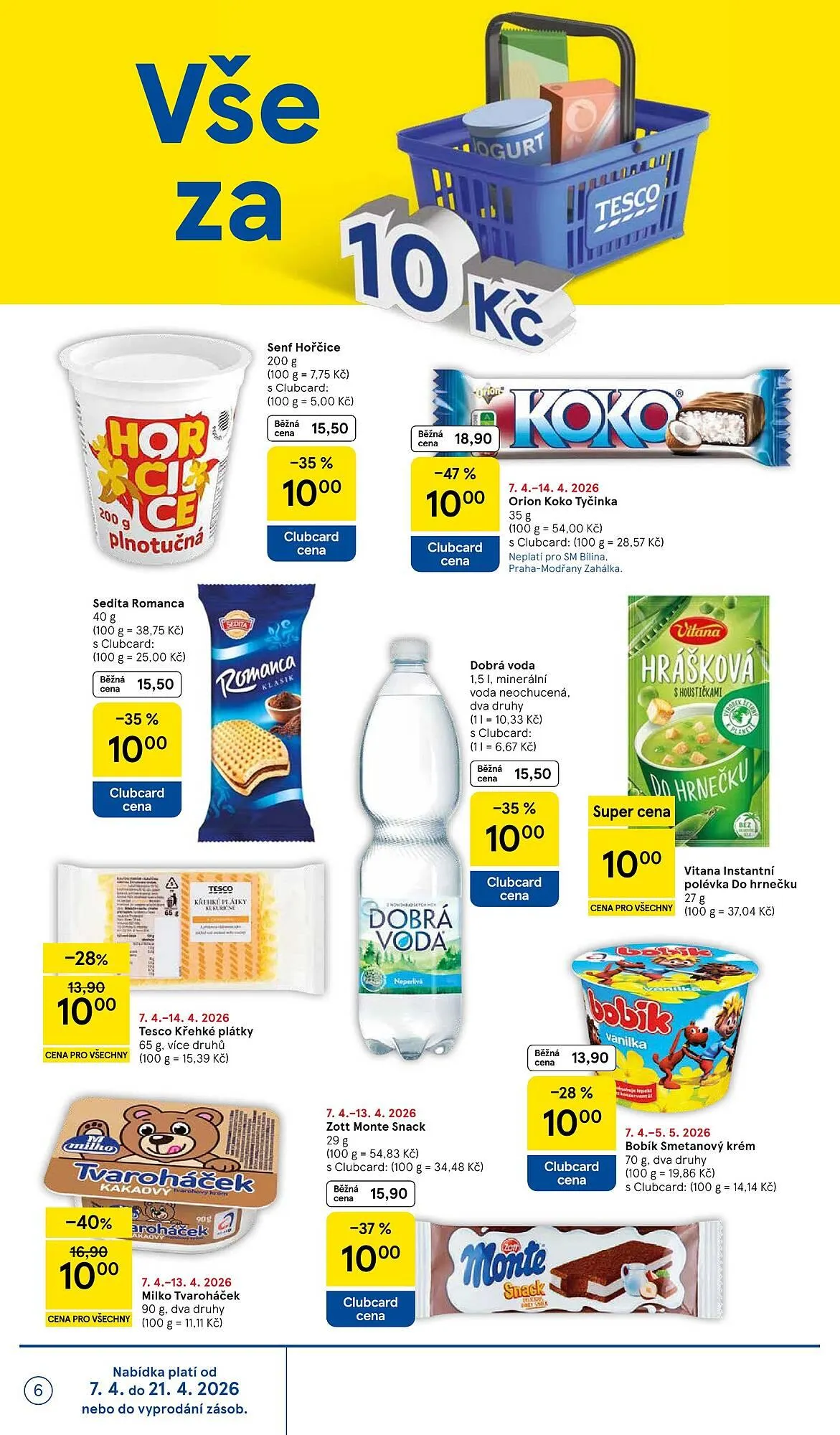 Tesco leták - 7. dubna 14. dubna 2026 - Page 6