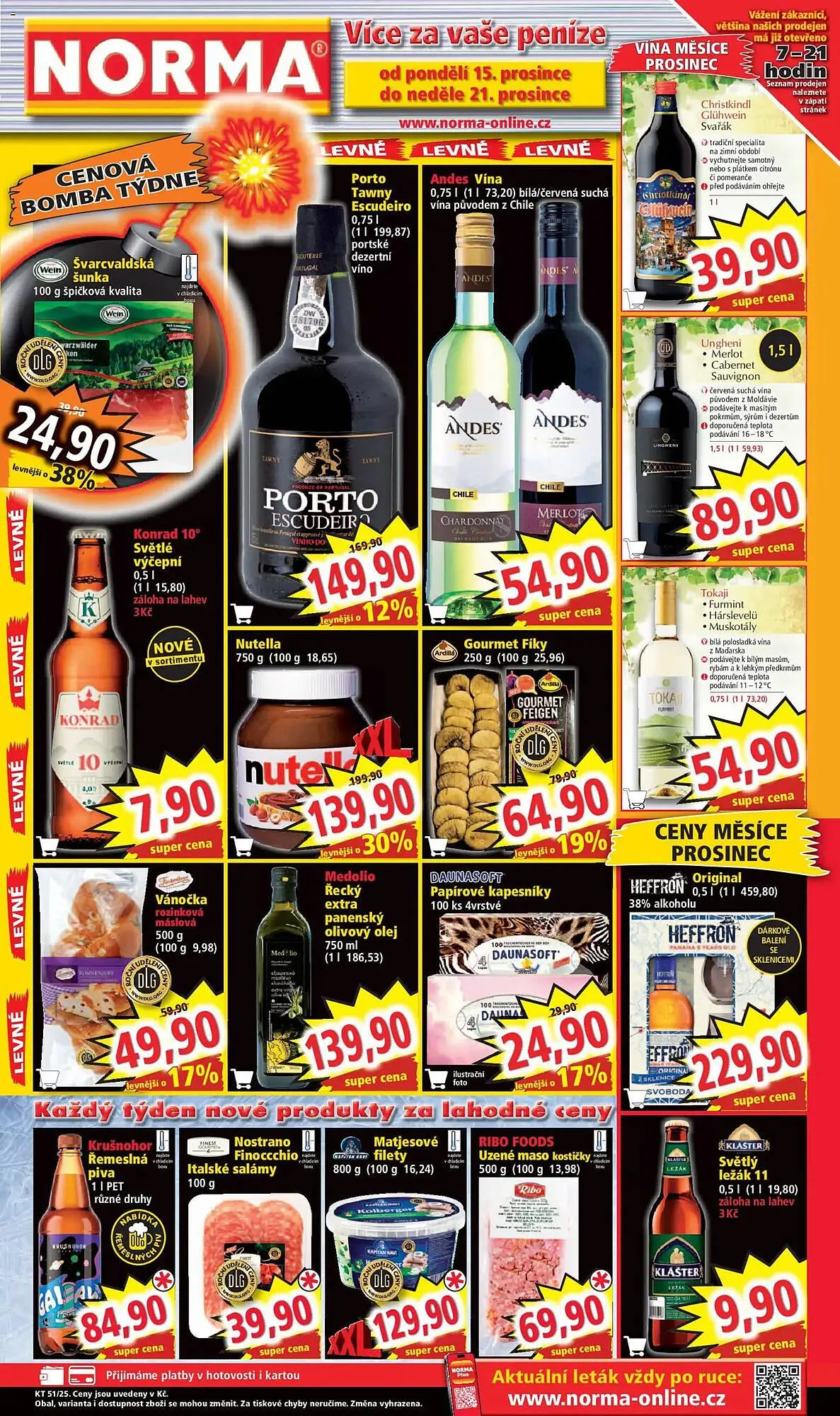 Norma leták - 15. prosince 21. prosince 2025 - Page 1