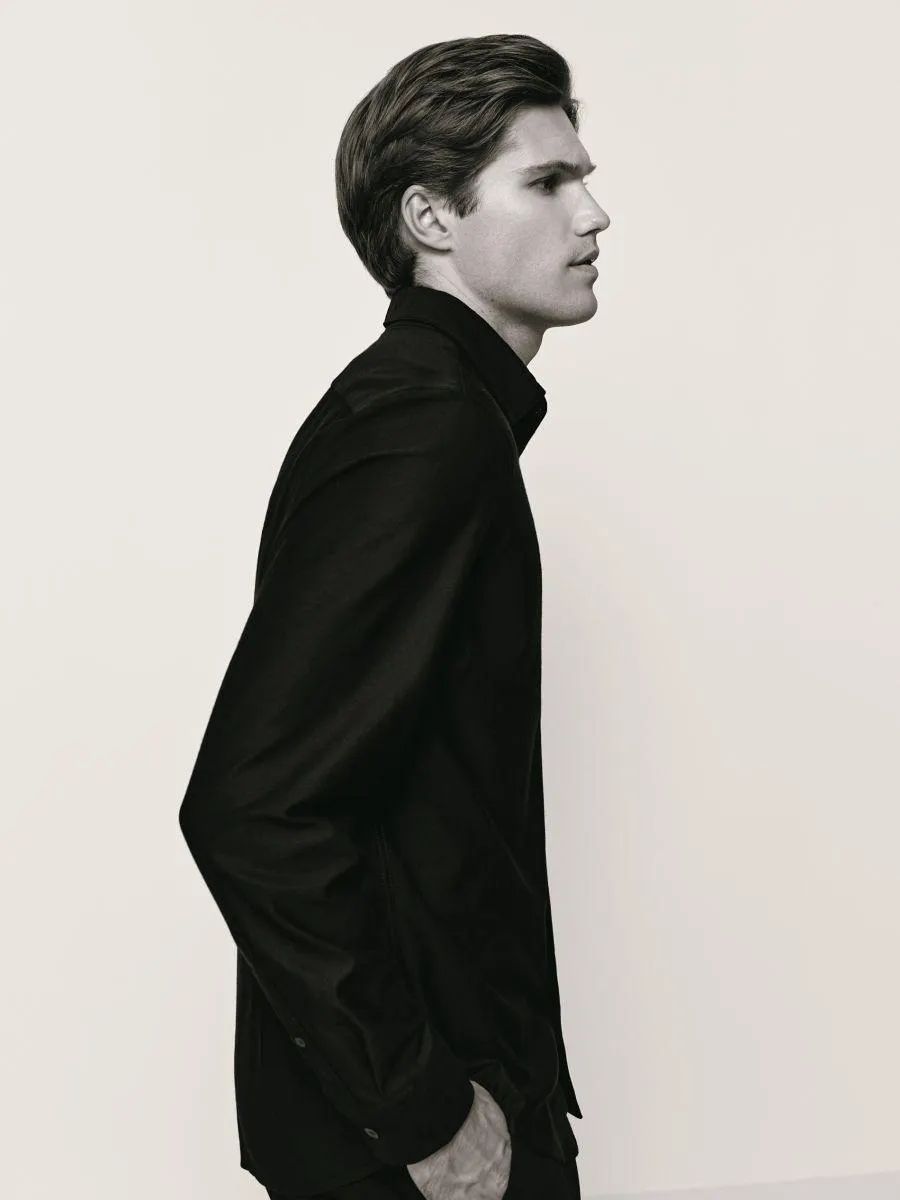 Košile slim fit s vysokým podílem bavlny