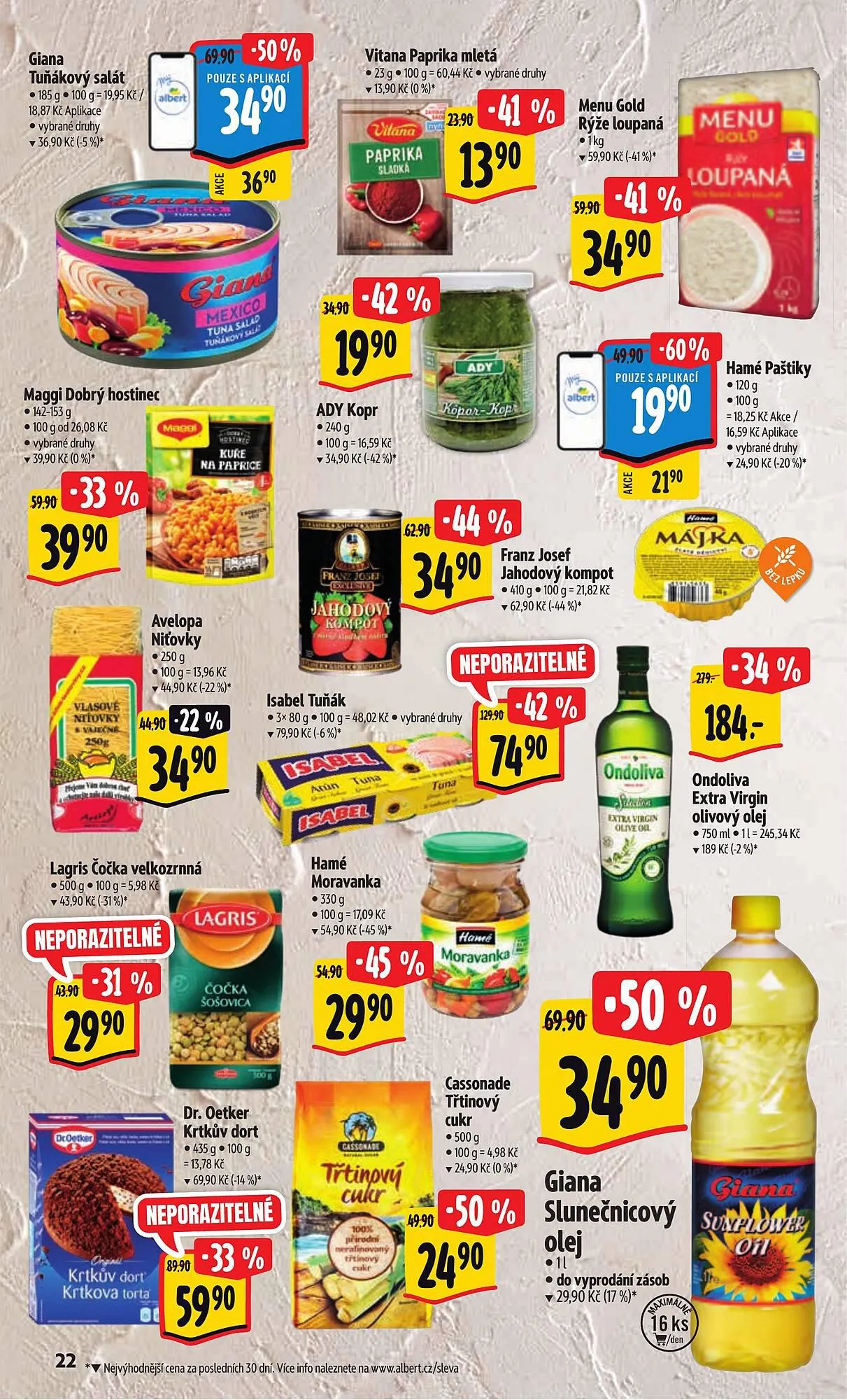 Albert Hypermarket leták - 27. září 3. října 2023 - Page 22