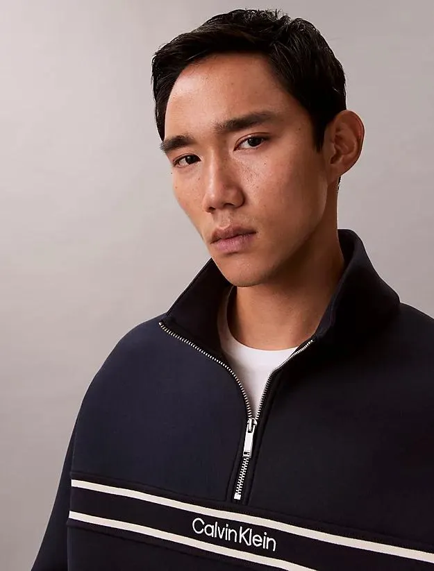 Spacer Relaxed Quarter Zip Sweatshirt