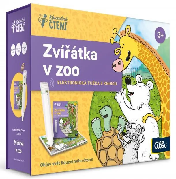 Kouzelné Čtení Albi tužka + Zvířátka v ZOO