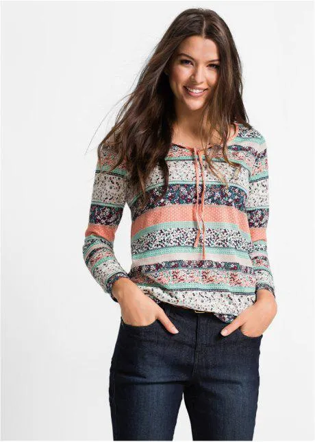 Tunika s dlouhými rukávy