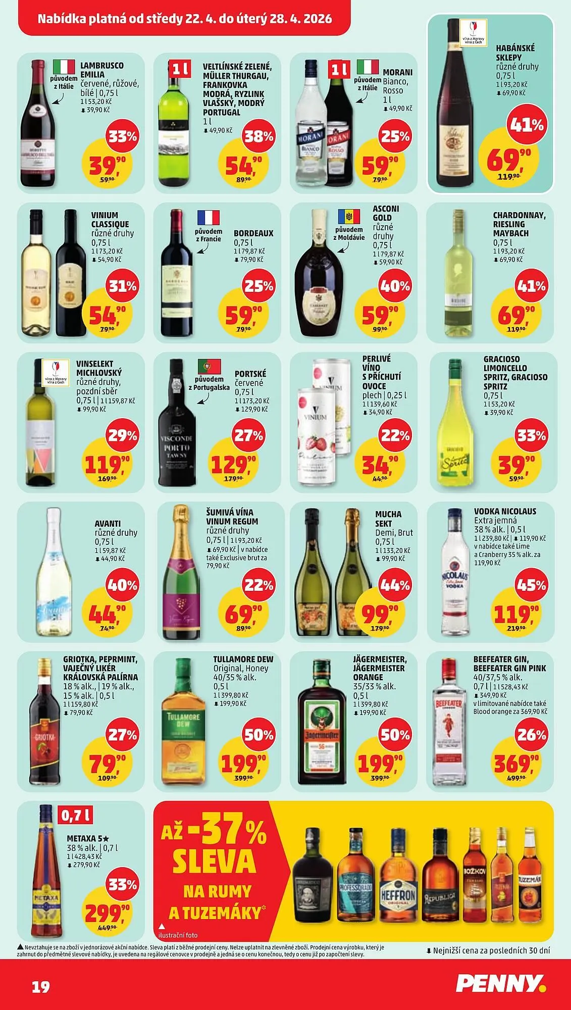Penny Market leták - 22. dubna 28. dubna 2026 - Page 19