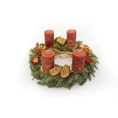 Adventní věnec Exclusive , 4 svíčky