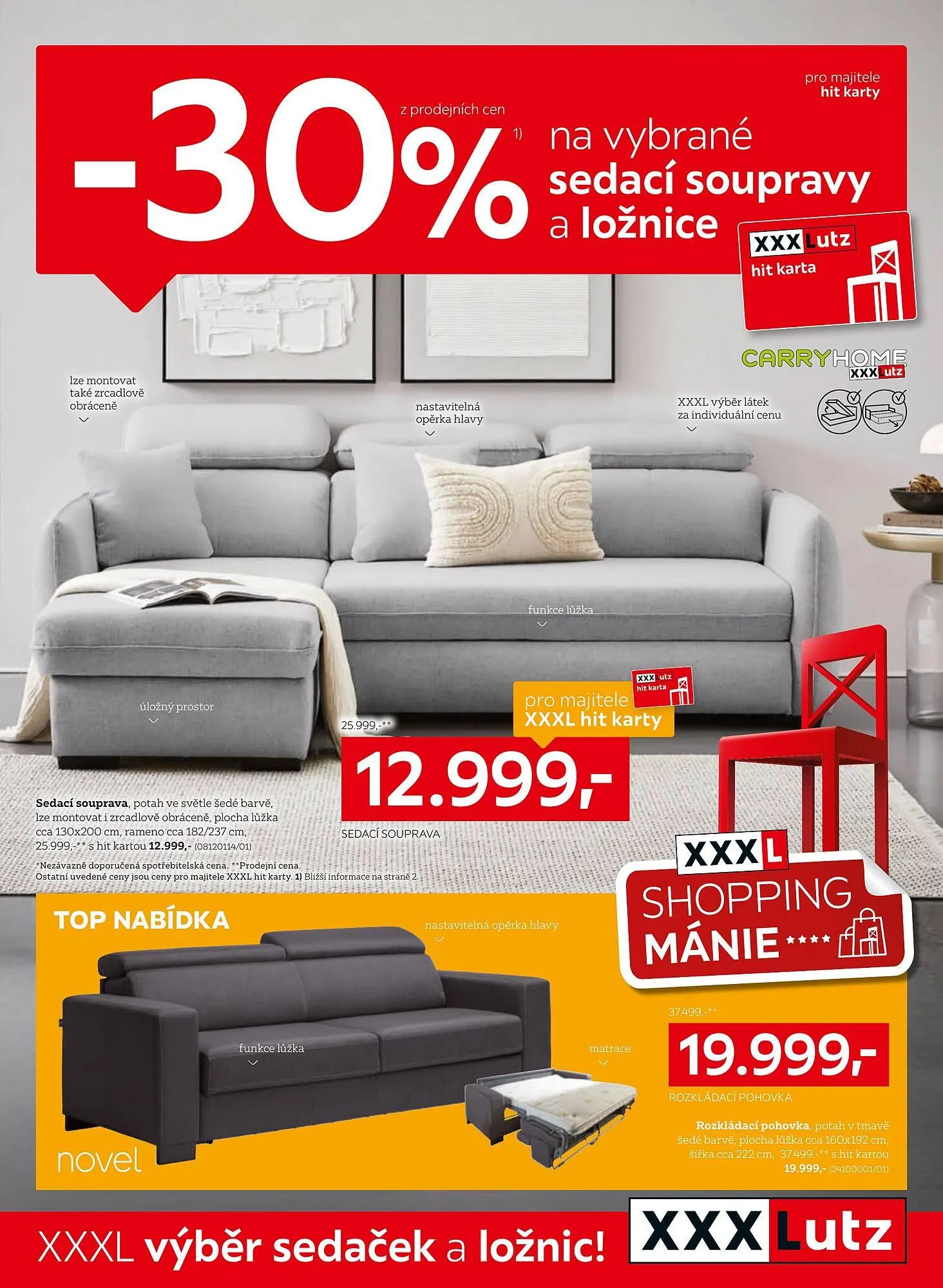 XXXLutz leták - 7. dubna 3. května 2026 - Page 1
