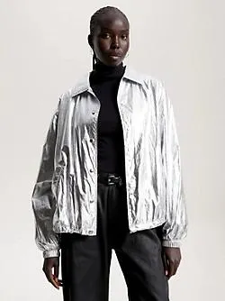Varsity Metallic Windbreaker