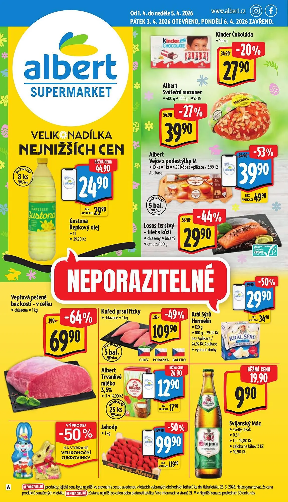 Albert leták - 1. dubna 5. dubna 2026 - Page 1