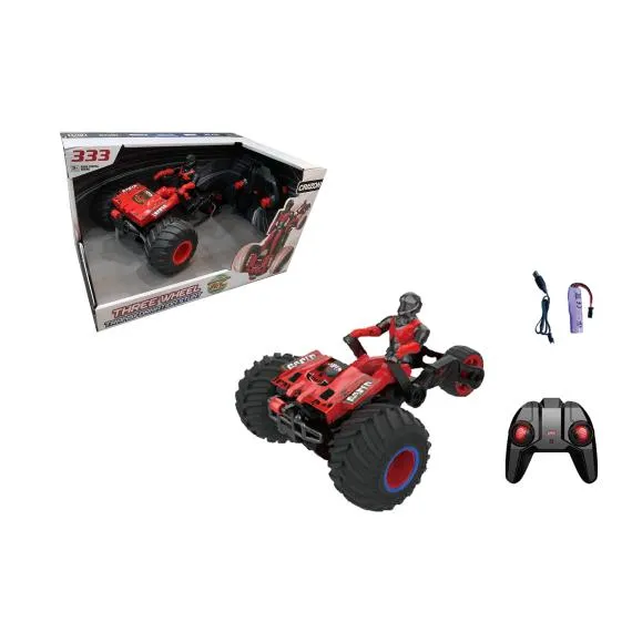 RC tříkolka 2.4G červená