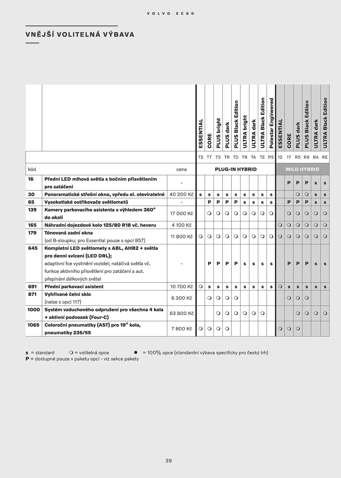 Volvo XC60 leták - 12. července 31. prosince 2024 - Page 40