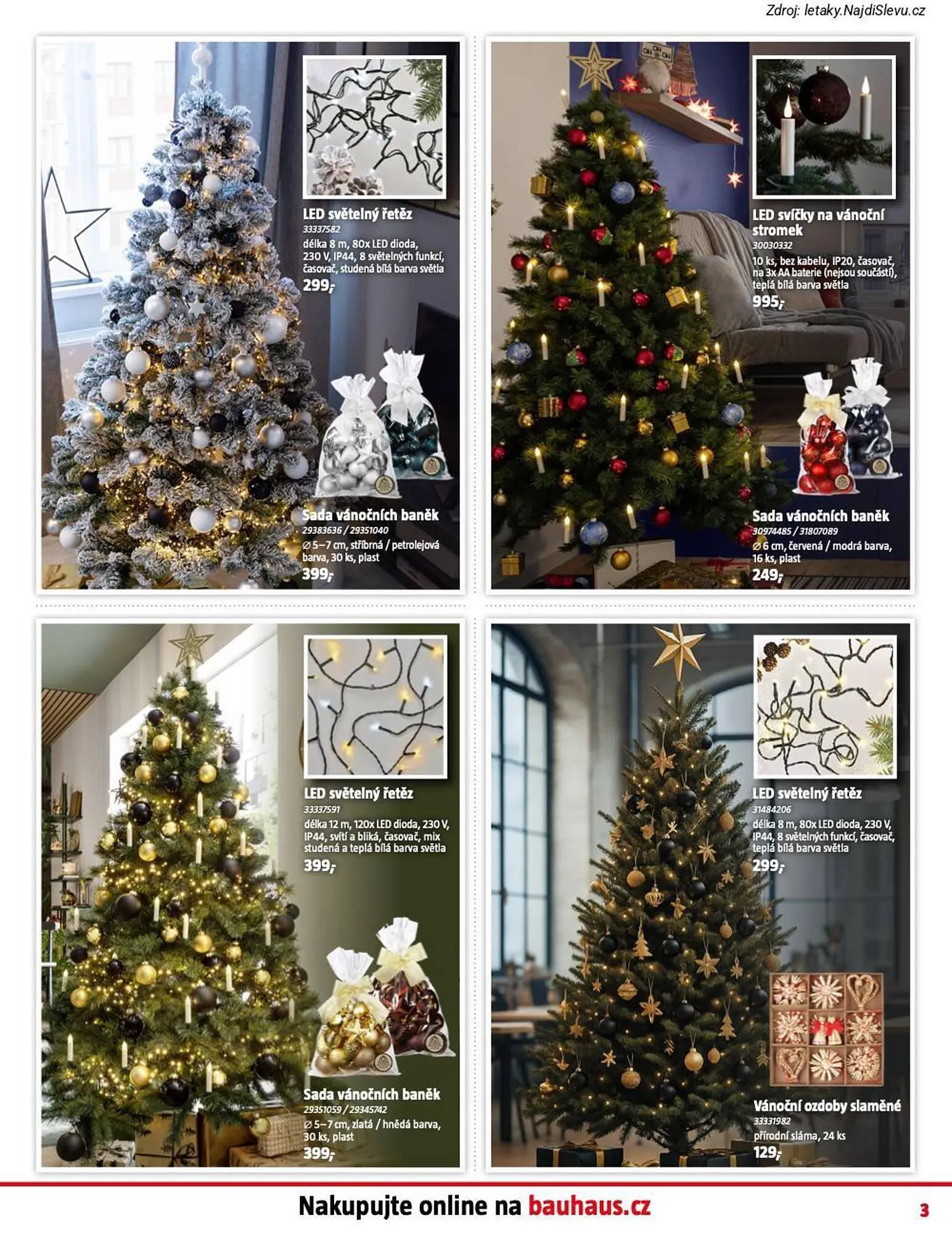 Bauhaus leták - 5. prosince 31. prosince 2025 - Page 3