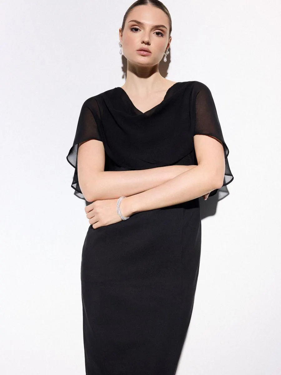 Elegantní midi šaty