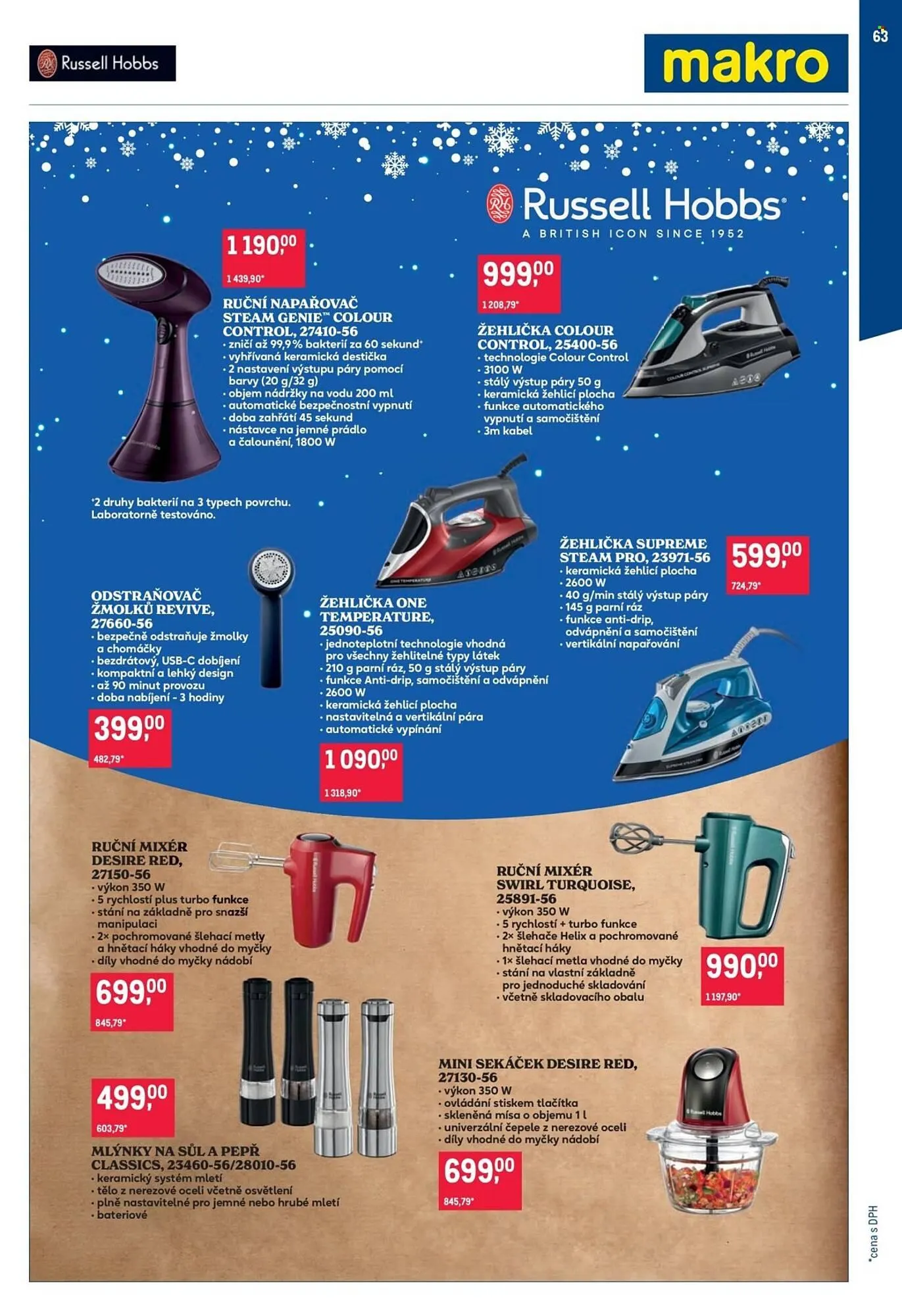 Makro leták - 3. prosince 31. prosince 2025 - Page 63