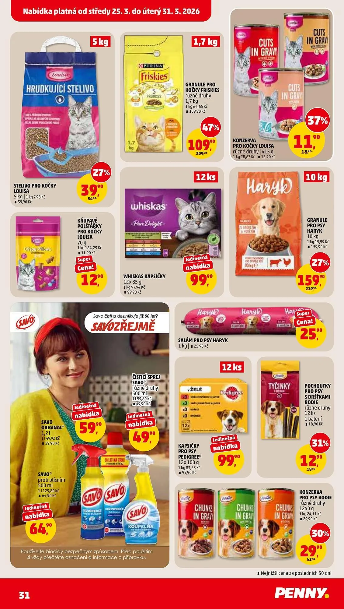 Penny Market leták - 25. března 31. března 2026 - Page 31