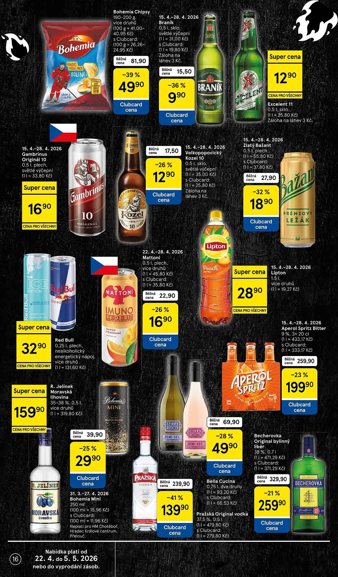 Tesco leták - 22. dubna 28. dubna 2026 - Page 16