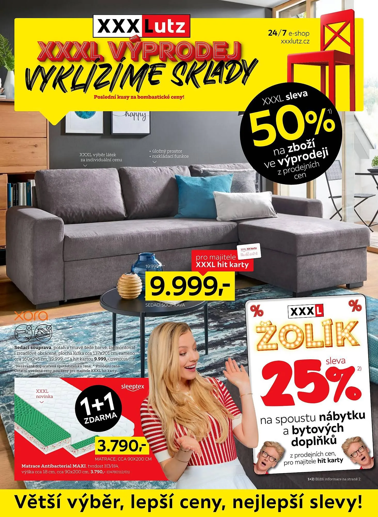 XXXLutz leták - 27. prosince 11. ledna 2026 - Page 1