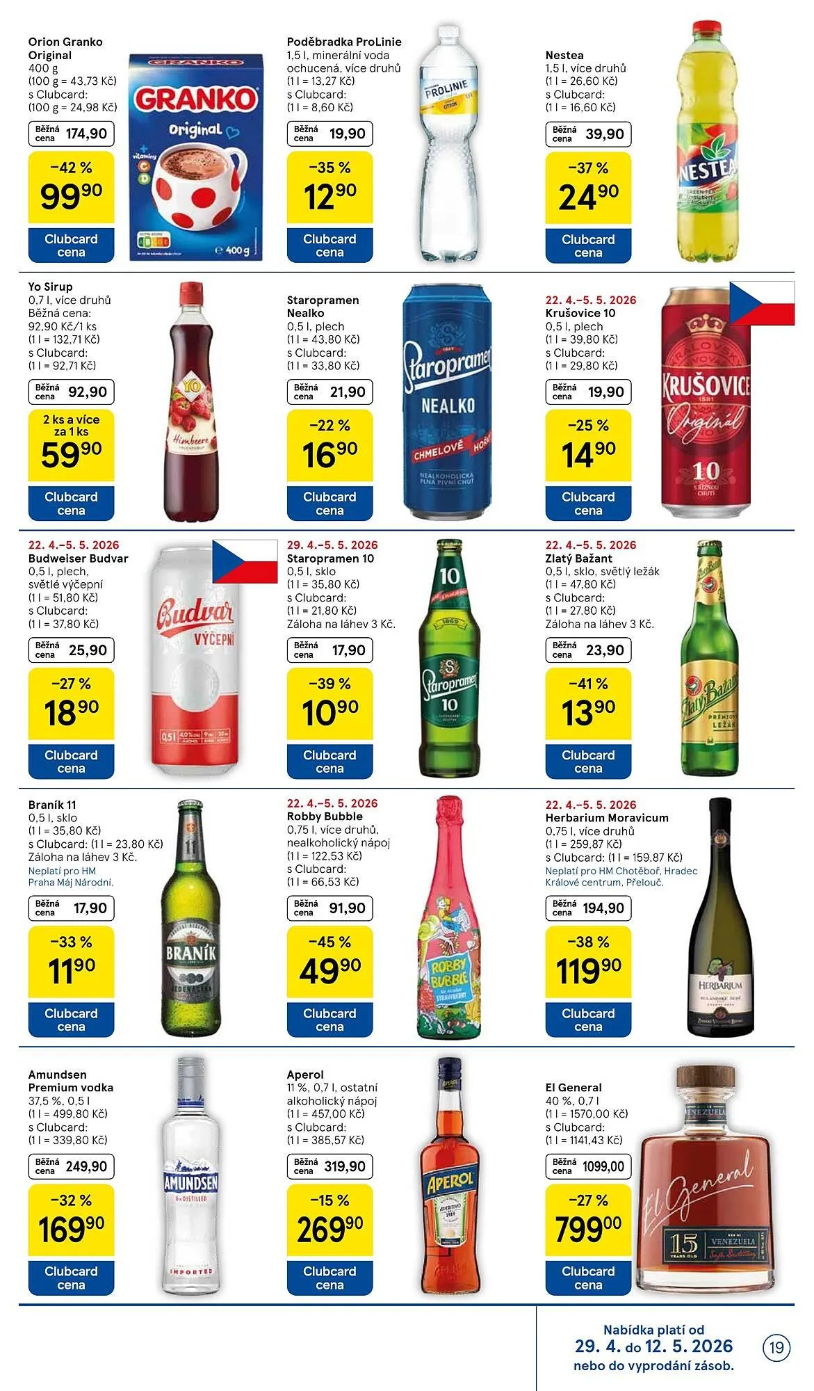 Tesco leták - 29. dubna 5. května 2026 - Page 19