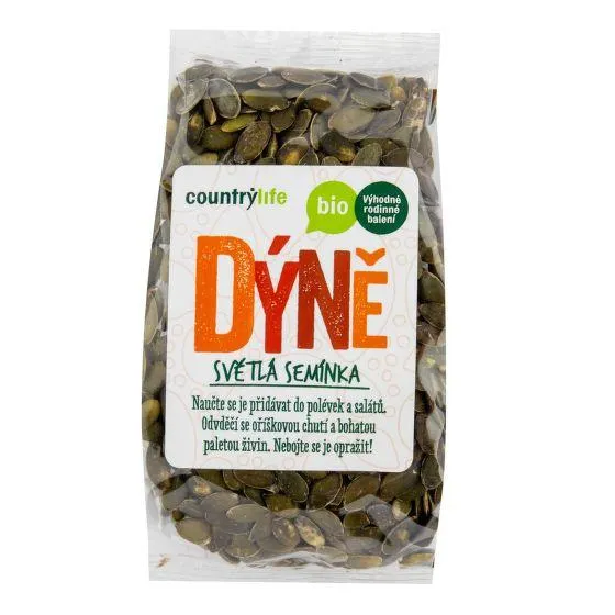 Dýňová semínka světlá 250 g BIO COUNTRY LIFE