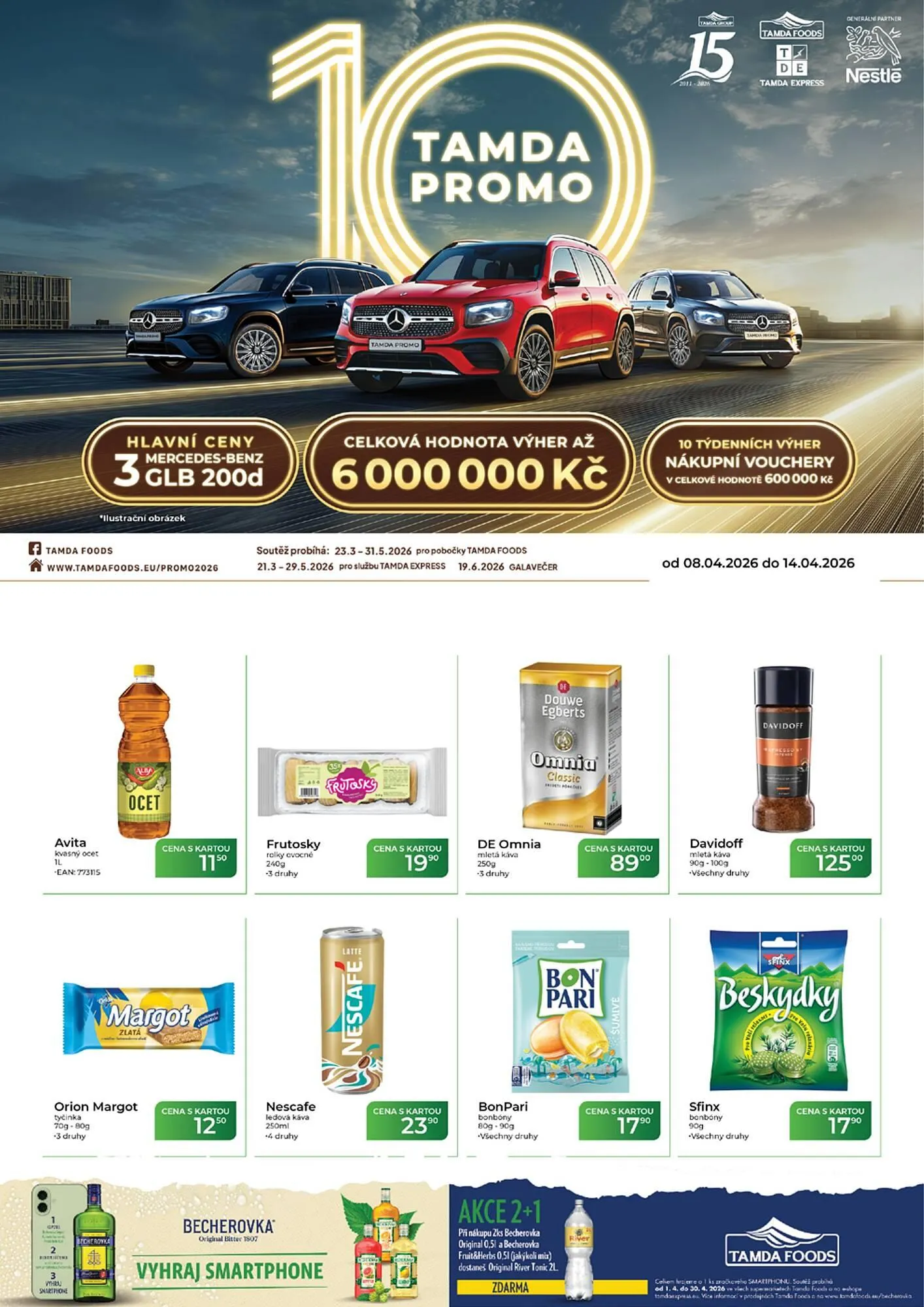 Tamda Foods leták - 8. dubna 14. dubna 2026 - Page 1